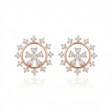 Fleur de Snow Studs