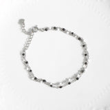 Tattoo Black n White Dual Bracelet