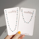 Tattoo Apatite Chain Bracelet