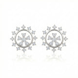 Fleur de Snow Studs