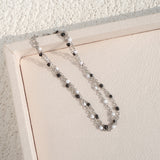 Tattoo Black n White Dual Bracelet