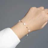 Tattoo Love Me Love Me Not Pearl Heart Bracelet
