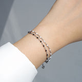 Tattoo Black n White Dual Bracelet