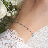Tattoo Apatite Chain Bracelet