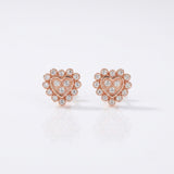 Lumi Heart Studs