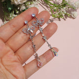 Accendio Star Drop Earrings