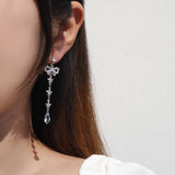Accendio Star Drop Earrings