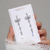 Accendio Star Drop Earrings