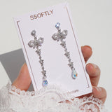 Accendio Star Drop Earrings