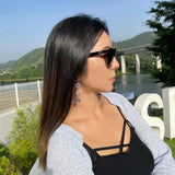 Mystic Heart Drop Earrings