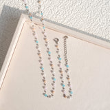 Tattoo Morganite Chain Bracelet