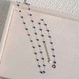 Tattoo Lapis Lazuli Chain Necklace