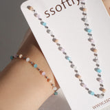 Tattoo Morganite Chain Bracelet