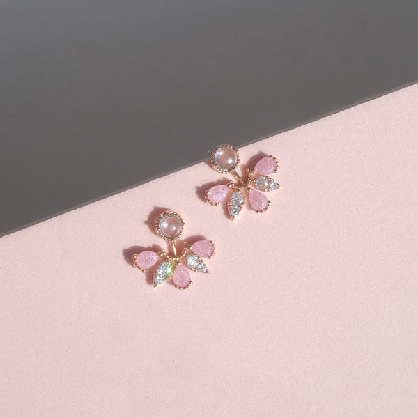 Cherry Blossom Date Earrings [Two-two]
