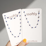 Tattoo Lapis Lazuli Chain Necklace