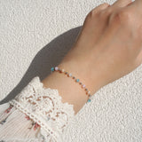 Tattoo Morganite Chain Bracelet
