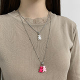 Silver Ball Chain Necklace