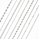 Silver Ball Chain Necklace