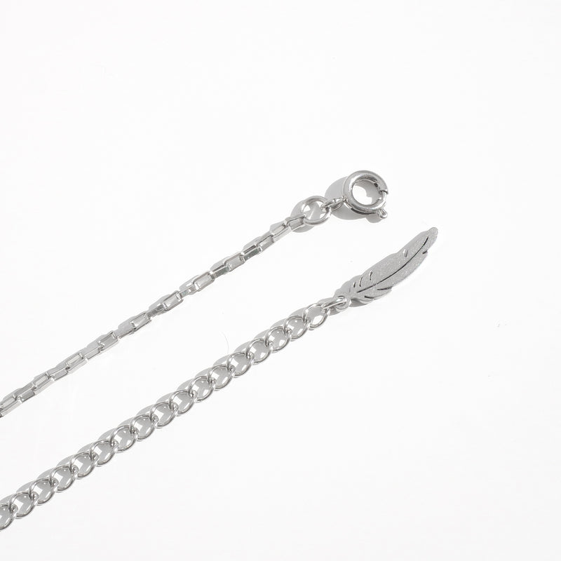 Square Link Chain Necklace