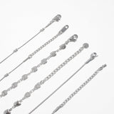 Silver Ball Chain Necklace