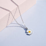 Tattoo Stainless Steel Daisy Daisy Necklace