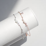 Anna Sea Shell Floria Set In Silver up to10%