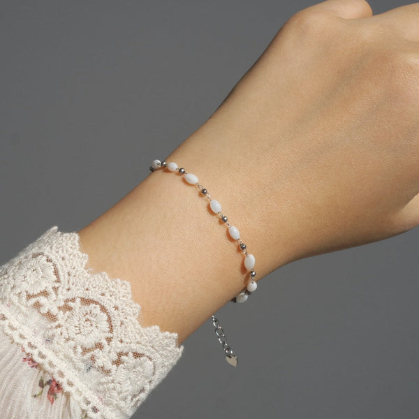 Tattoo The White Pearl Bracelet [Waterproof]