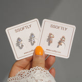 Korean Earrings Hypoallergenic Jewelry Korean Style Lovely Earrings K Fashion