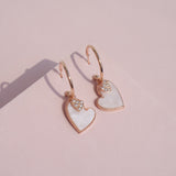 Dress Me Up Heart Earring [Barbie Core]/2nd Restock Ready By 1st week Of Sep