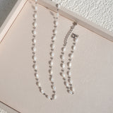 Tattoo The White Pearl Necklace [Waterproof]