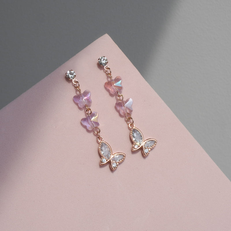 Pink Breeze Earring [Barbie Core]