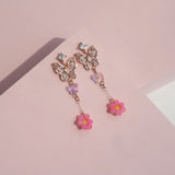 Pink Fantasy Earrings [Barbie Core]