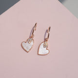 Dress Me Up Heart Earring [Barbie Core]/2nd Restock Ready By 1st week Of Sep