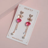 Love You Like That Earring [Barbie Core]/2nd Restock Ready By 1st week Of Sep