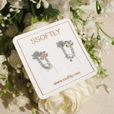 Hug Me, Teddy Bear Earrings [Two-two]