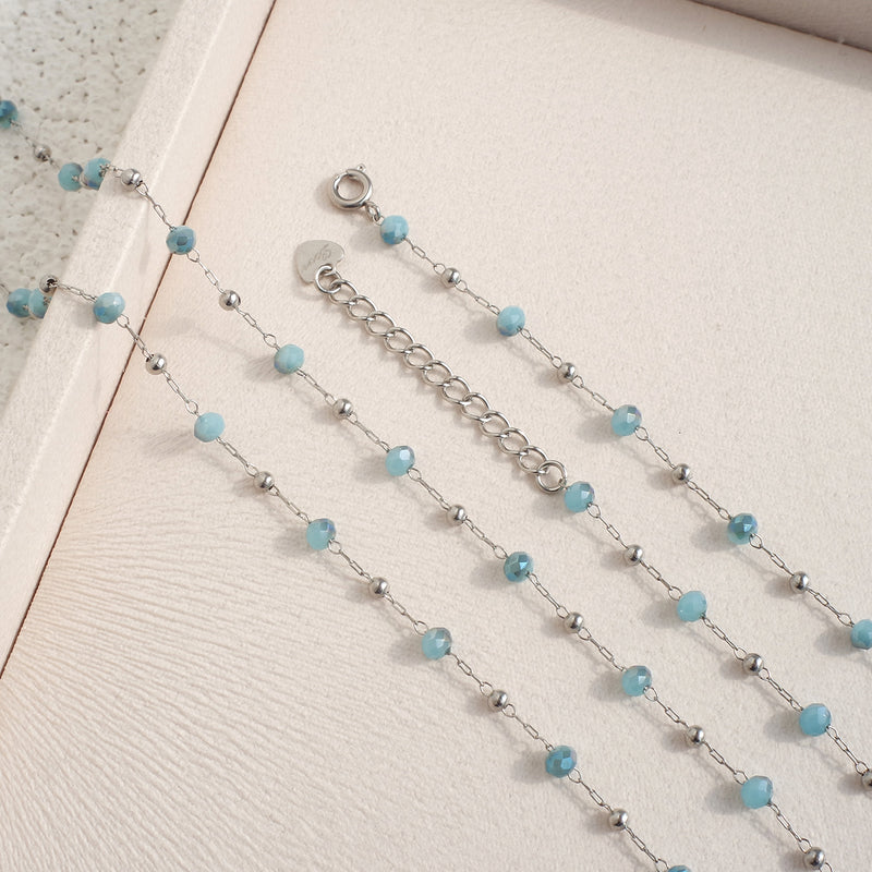 Tattoo Apatite Chain Necklace