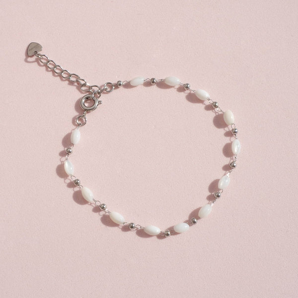 Tattoo The White Pearl Bracelet [Waterproof]