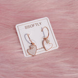 Dress Me Up Heart Earring [Barbie Core]/2nd Restock Ready By 1st week Of Sep