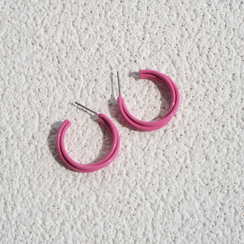 Hi Pink Earring [Barbie Core]