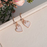 Dress Me Up Heart Earring [Barbie Core]/2nd Restock Ready By 1st week Of Sep