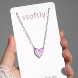 Tattoo Lovely Doodle Heart Necklace [Waterproof]