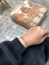 Tattoo Dainty Layered Heart Bracelet [WaterProof]