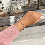 Tattoo Dainty Layered Heart Bracelet [WaterProof]