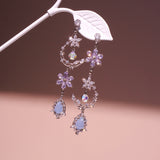 Moonflower Glam Drop Earrings