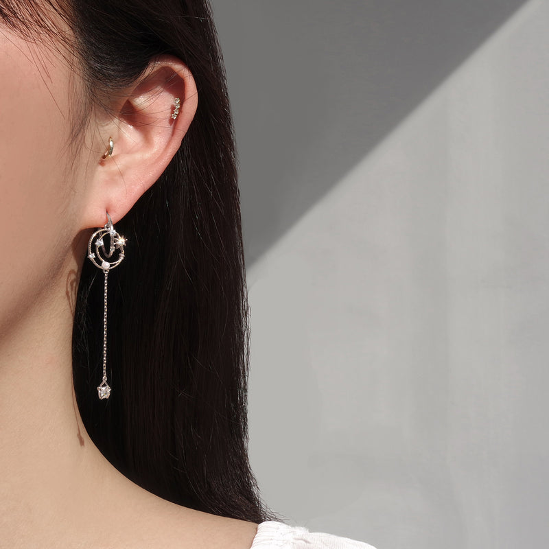 On A Starry Night Earrings [Two-two]