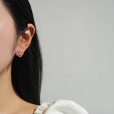 Elin Four-Leaf Clover Earrings [K-drama collection]