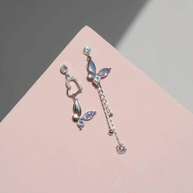 Violet Rhapsody Earrings [Two-two]