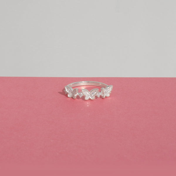 Winter Butterfly Ring_925silver [Purity]