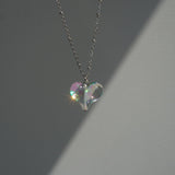 Tattoo Bubbly Love Necklace In Pink