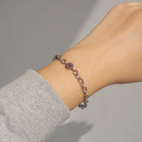 Tattoo Dual Love Chain Bracelet [Water Proof]